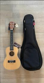 Morgan Ukulele UK 200 Concert + Bag + Tuner + Capo, Muziek en Instrumenten, Nieuw, Ophalen of Verzenden, Ukelele