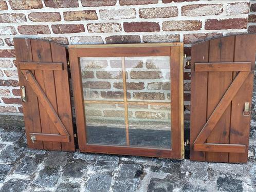 Houten vensters tuinhuis, Doe-het-zelf en Bouw, Glas en Ramen, Ophalen