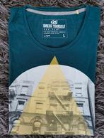 Groen T-shirt van Qs. Maat:L, Ophalen of Verzenden, Maat 52/54 (L), Groen