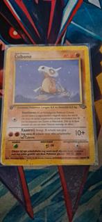 Pokémon 1st Edition Cubone Jungle 50/64 WOTC Vintage Pokemon, Hobby en Vrije tijd, Ophalen of Verzenden, Zo goed als nieuw
