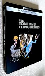 LES TONTONS FLINGUEURS (4KUHD) "STEELBOOK" 2 BLURAY + Livret, Enlèvement ou Envoi, Comme neuf, Classiques, Coffret