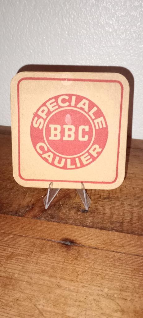 Brasserie: oud bier onder de bock | BBC Spéciale Caulier, Verzamelen, Biermerken, Gebruikt, Viltje(s), Overige merken, Ophalen of Verzenden