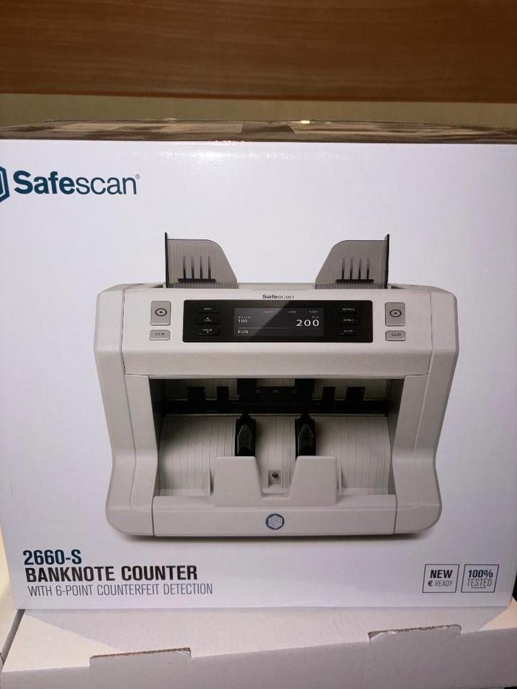 Biljettentelmachine Safescan 2660-S, Articles professionnels, Aménagement de Bureau & Magasin | Équipement & Télécommunications