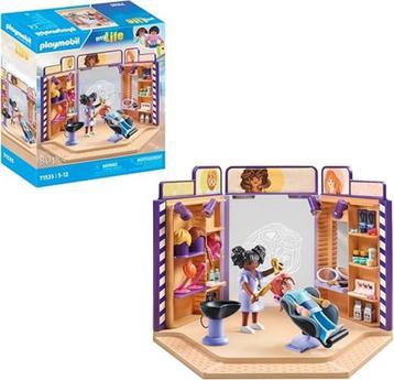 Salon de coiffure PLAYMOBIL LIVRAISON RAPIDE ET GRATUITE, Envoi, Neuf, Ensemble complet
