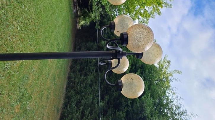 Tuinverlichting, Tuin en Terras, Buitenverlichting, Gebruikt, Staande lamp, Kunststof, Minder dan 50 watt, Netvoeding, Waterbestendig