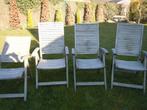 4 tuin-teak-stoelen -  oxford, Ophalen of Verzenden