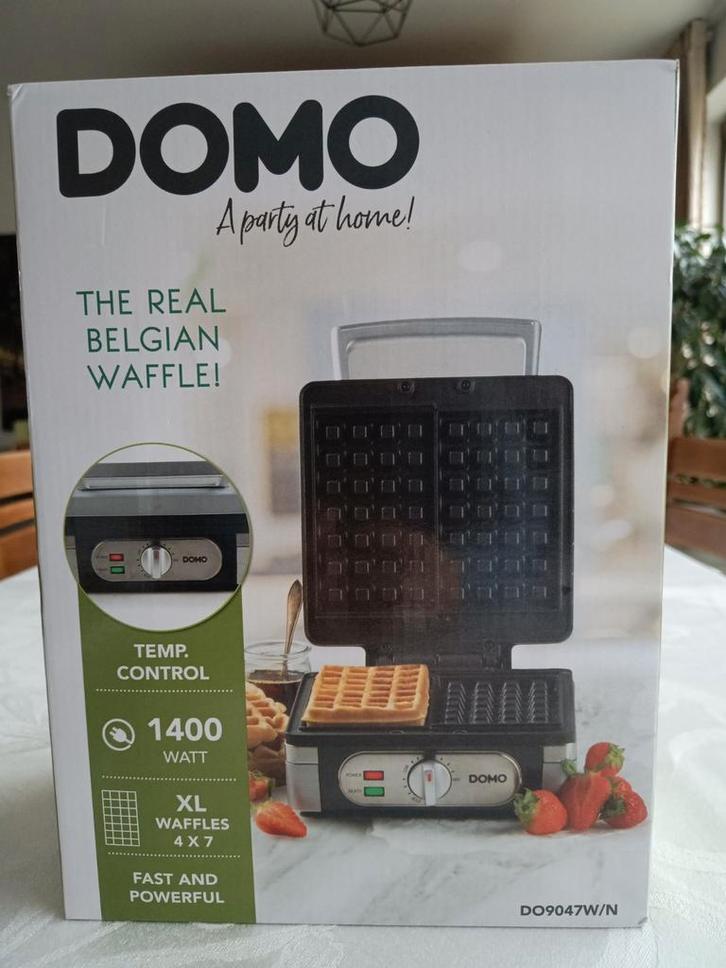 Domo DO 9047 W, nouveau, cadeau en double, Electroménager, Gaufriers, Enlèvement