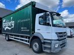 Mercedes Axor 1824 drankenopbouw met lift bj 2014, Auto's, Vrachtwagens, Automaat, Euro 5, Zwart, Wit