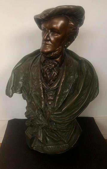 Buste van componist Richard Wagner, c. 1930 beschikbaar voor biedingen