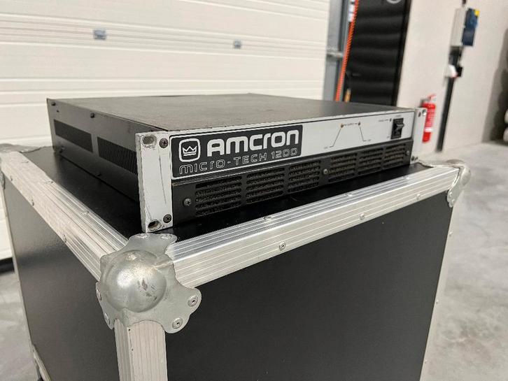 Crown/Amcron Micro-Tech MT-1200 2x480W/4Ohm, TV, Hi-fi & Vidéo, Enceintes, Utilisé, 120 watts ou plus, Enlèvement