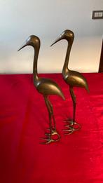 2 koperen pelikanen, Antiek en Kunst, Ophalen