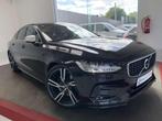 Volvo S90 R-Design 320ch T6 AWD Geartronic GPS CUIR T.O GAR, Auto's, Automaat, Gebruikt, 1969 cc, Zwart