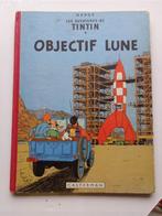 Tintin objectif lune Bd en eo de 1953 état voir description, Livres, Une BD, Utilisé, Enlèvement ou Envoi