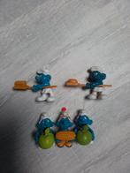Set van 5 smurfen, variant en zeldzaam, doe een bod, Verzamelen, Smurfen, Verzenden, Zo goed als nieuw, Verschillende Smurfen