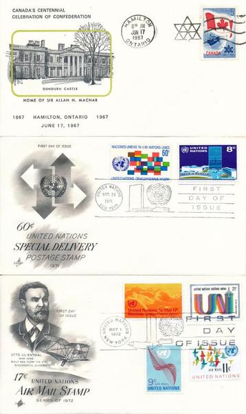 Eerstedag Canada 1967 - 1976 beschikbaar voor biedingen