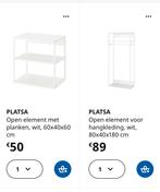 Gezocht: ikea Platsa kasten / open element, Enlèvement, Comme neuf