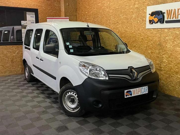 Renault Kangoo Maxi 1.5 dCi eur6 utilitaire 2portes latéral, Auto's, Bestelwagens en Lichte vracht, Bedrijf, Te koop, ABS, Bluetooth