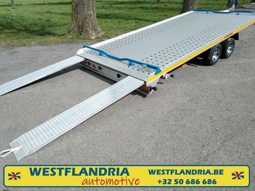 Kantelbare trailer volledig uit aluminium, incl chassis, Auto-onderdelen, Trekhaken, Nieuw, Ophalen of Verzenden