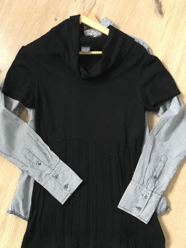 ESPRIT, zwarte trui en blouse TOMMY HILFIGHER maat L, Kleding | Dames, Blouses en Tunieken, Maat 42/44 (L), Zwart, Ophalen of Verzenden