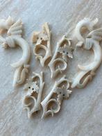 Lot 6 Decoratiestuks marmer/albast., Enlèvement ou Envoi