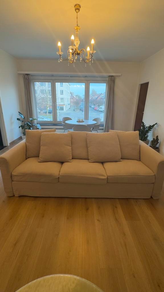 Canapé 3 places IKEA beige, Maison & Meubles, Canapés | Salons, Comme neuf, Banc droit, Trois personnes, 200 à 250 cm, 75 à 100 cm