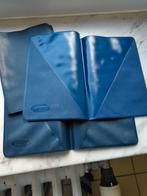 3 plastiek mapjes, blauw, Ophalen of Verzenden, Nieuw
