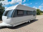 Caravan HOBBY De Luxe 545 KMF te koop, Caravans en Kamperen, Vast bed, Rondzit, Hobby, Particulier