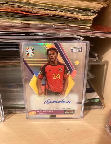 Topps euro 2024 Openda-kaart gesigneerd  beschikbaar voor biedingen