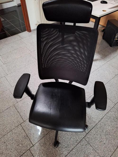 Bureaustoel, Maison & Meubles, Chaises de bureau, Comme neuf, Chaise de bureau, Noir, Ergonomique, Chaise de bureau de gaming