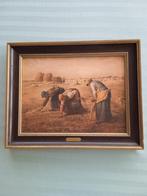 Echte Reproductie Schilderij Van MILLET 1857, Antiek en Kunst, Ophalen