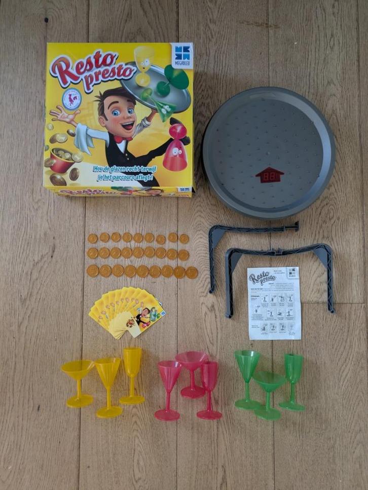 Gezelschapsspel - Resto presto, Hobby en Vrije tijd, Gezelschapsspellen | Bordspellen, Zo goed als nieuw, Ophalen of Verzenden