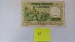 België, 50 Frank-10 Belgas 1938, Postzegels en Munten, Ophalen of Verzenden, Los biljet