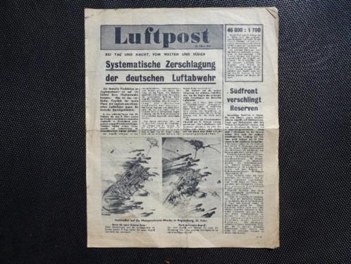 WO 2 , origineel geallieerd strooibiljet , maart 1944, Verzamelen, Militaria | Tweede Wereldoorlog, Landmacht, Overige typen, Ophalen of Verzenden