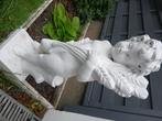 Tuindecoratie, Tuin en Terras, Tuinbeelden, Ophalen, Gebruikt, Beton, Engelenbeeld