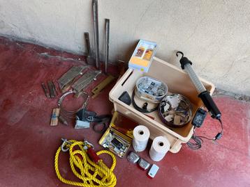Bak met allerhande materiaal, Enlèvement, Utilisé