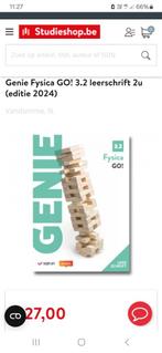 Leerboek Fysica GO! 3.2 Editie 2024, Ophalen, Nieuw, ASO, Scheikunde
