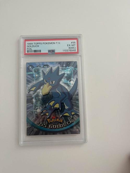 Golduck topps miscut, Hobby en Vrije tijd, Verzamelkaartspellen | Pokémon, Zo goed als nieuw, Ophalen of Verzenden