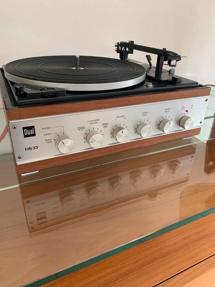 Dual Platenspeler met versterker, Audio, Tv en Foto, Platenspelers, Gebruikt, Platenspeler, Dual, Automatisch, Ophalen