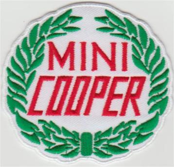 Mini Cooper stoffen opstrijk patch embleem #3, Envoi, Neuf