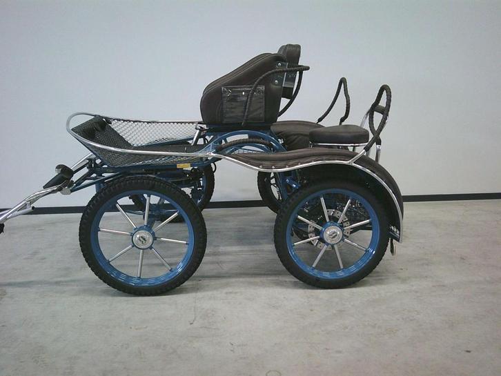 Pony marathonwagen. Leon VP-1. 18/19 inch. DEMO, Animaux & Accessoires, Voitures & Carrosses, Comme neuf, Calèche marathon, Poney