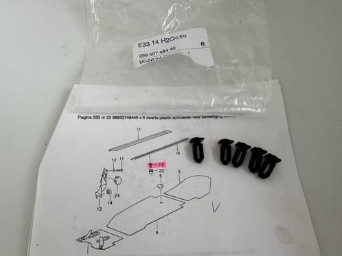 Porsche 993 onderdelen 5 clips voor plastic deurdrempels, Auto-onderdelen, Interieur en Bekleding, Porsche, Ophalen of Verzenden