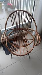 Vintage zeteltje rotan, Tuin en Terras, Ophalen, Rotan