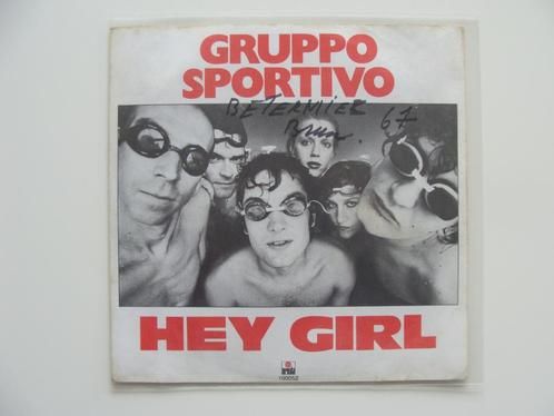Gruppo Sportivo – Hey Girl (1978), CD & DVD, Vinyles Singles, Single, Pop, 7 pouces, Enlèvement ou Envoi