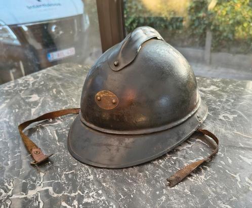 Antieke Helm Adrian 1915 - Eerste Wereldoorlog - 1915, Verzamelen, Militaria | Algemeen, Ophalen