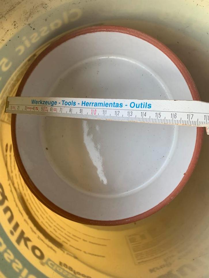 Stenen schaal diverse diameters, Dieren en Toebehoren, Vogels | Toebehoren, Zo goed als nieuw, Ophalen