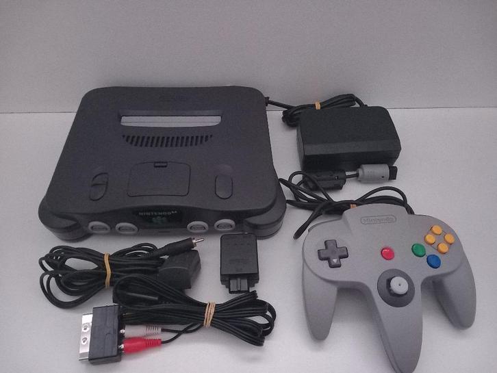 Nintendo 64 console + controller (N64), Consoles de jeu & Jeux vidéo, Consoles de jeu | Nintendo 64, Comme neuf, Avec 1 manette