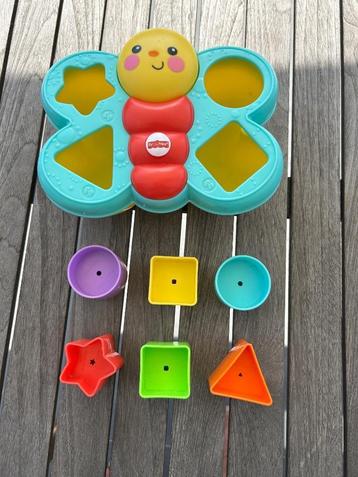 Fischer price vlinder vormensorteerder 6-36 maanden, Kinderen en Baby's, Ophalen of Verzenden