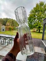 1960s vintage Woodstock glas vaas Lindshammar Sweden Scandi, Enlèvement ou Envoi