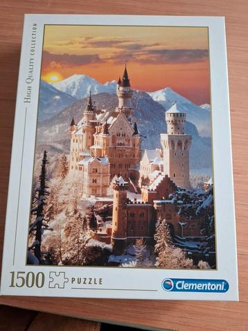 Puzzel Clementoni 1500 stukjes, Ophalen, Zo goed als nieuw
