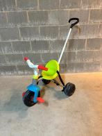 Smoby driewieler met duwstang, Ophalen, Gebruikt, Smoby, Duwstang